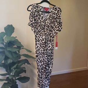 Leopard print dress